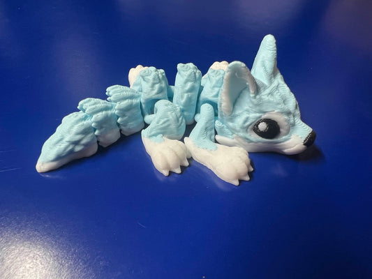 Articulated Baby Wolf