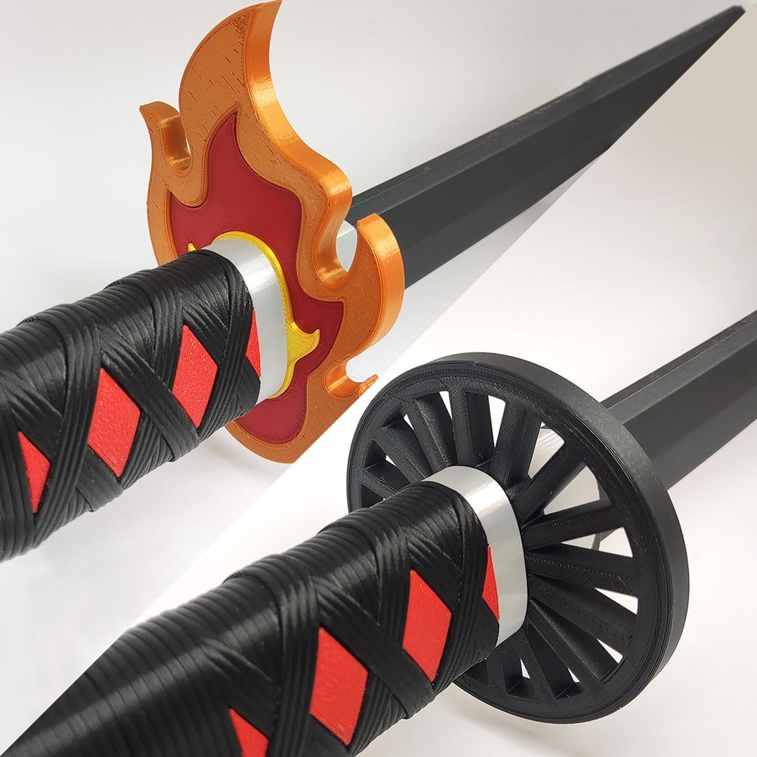 Tanjiro's Collapsible Katana (Demon Slayer)