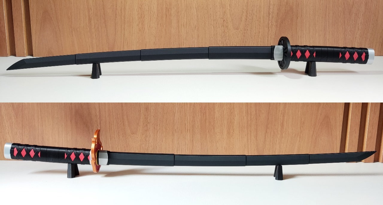 Tanjiro's Collapsible Katana (Demon Slayer)