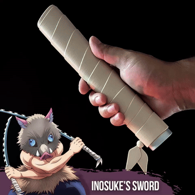 Inosuke's Collapsible Katana (Demon Slayer)