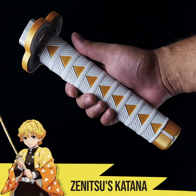 Zenitsu Agatsuma's Collapsible Katana (Demon Slayer)
