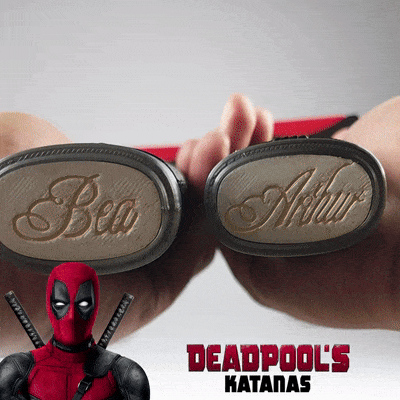 Deadpool's Collapsible Katana