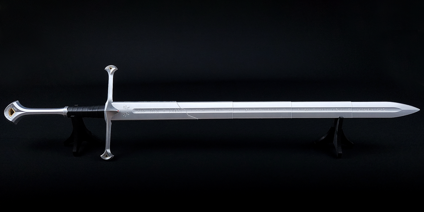 Anduril, the Blade Narsil Reforged (Aragorn's Sword) Collapsible Sword