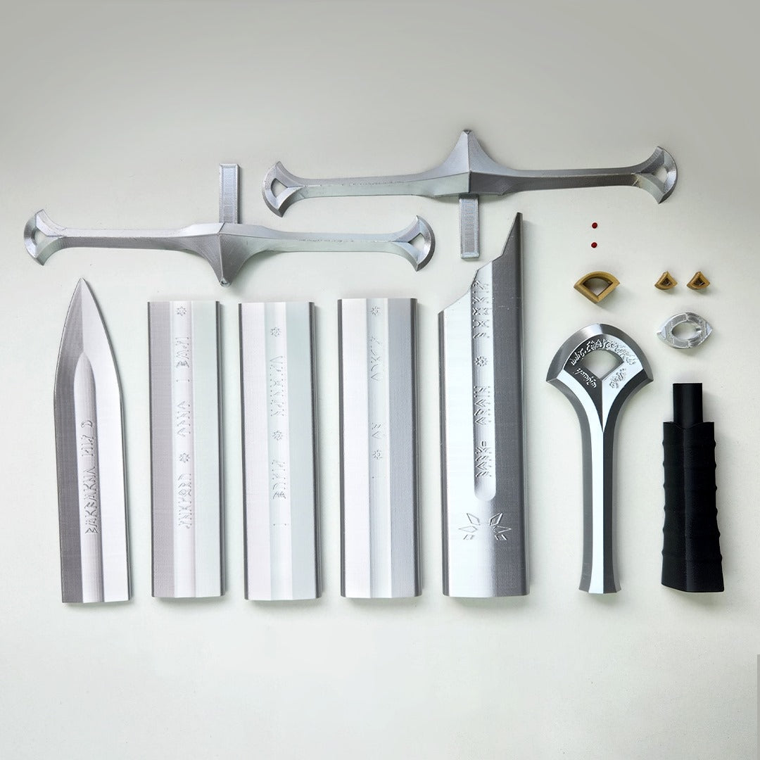 Anduril, the Blade Narsil Reforged (Aragorn's Sword) Collapsible Sword