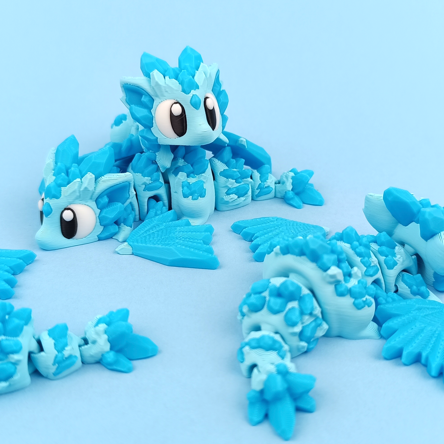 Articulated Crystal Dragon Mini