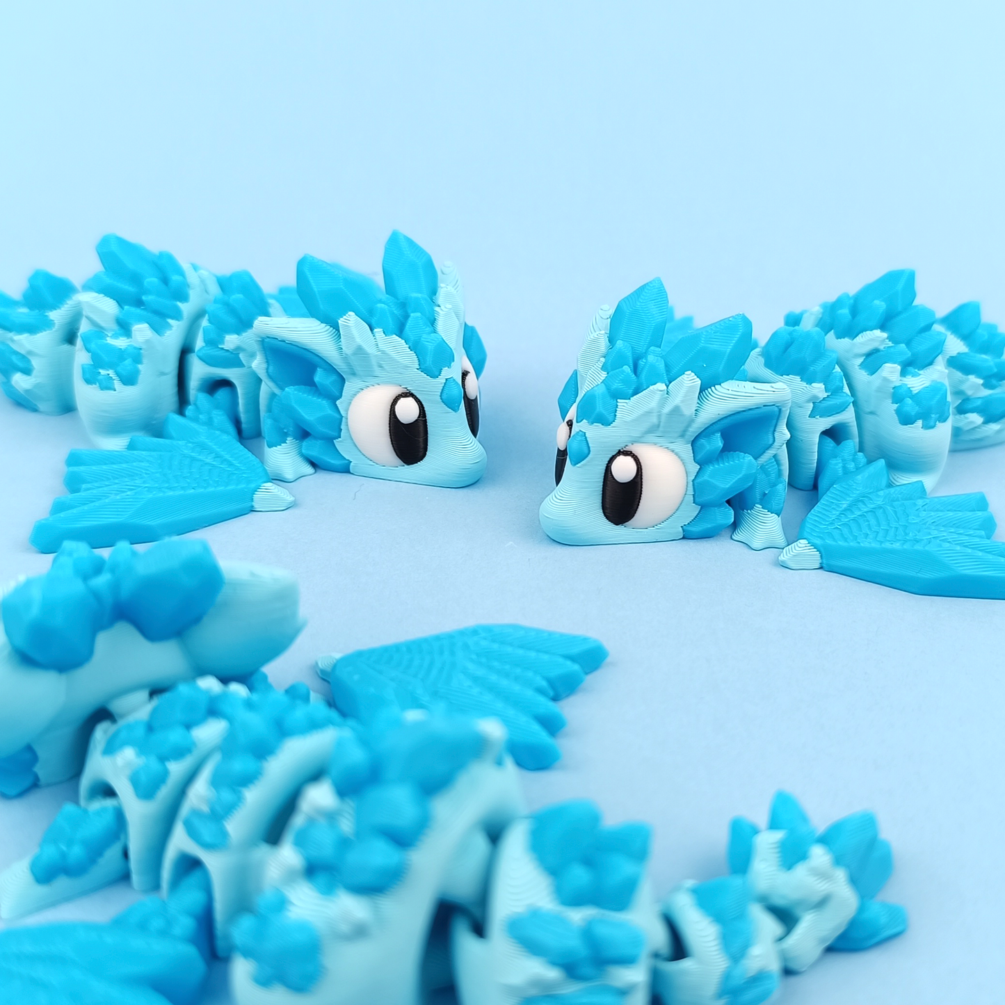 Articulated Crystal Dragon Mini