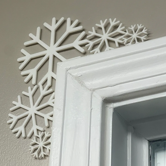 Snowflakes Door Corner