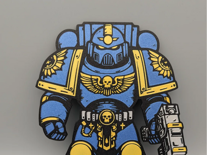 Warhammer Ultramarine Wall Art