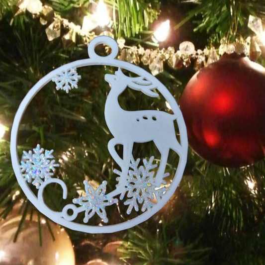 Deer Christmas Ornament 1