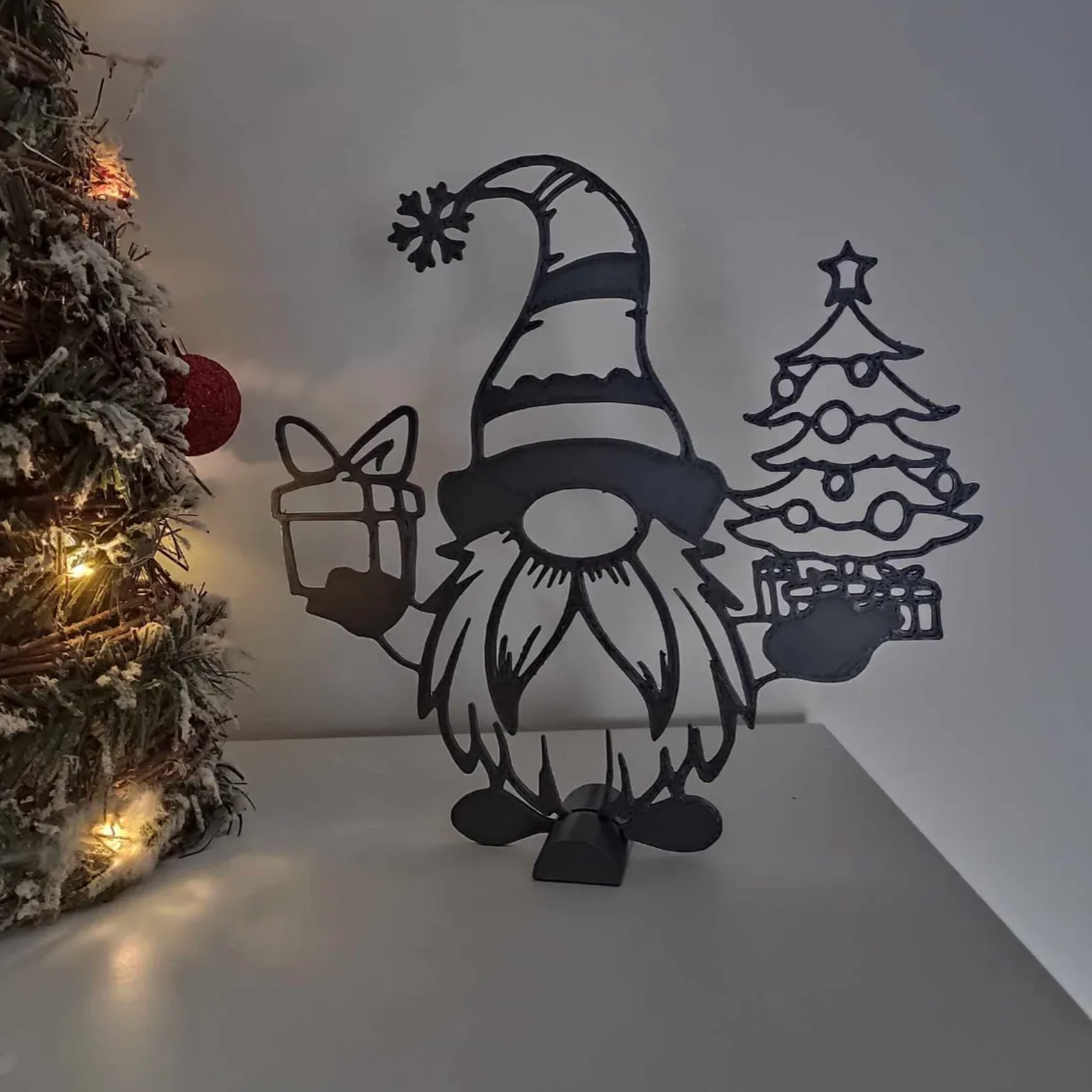 Christmas Gnome Sign 1