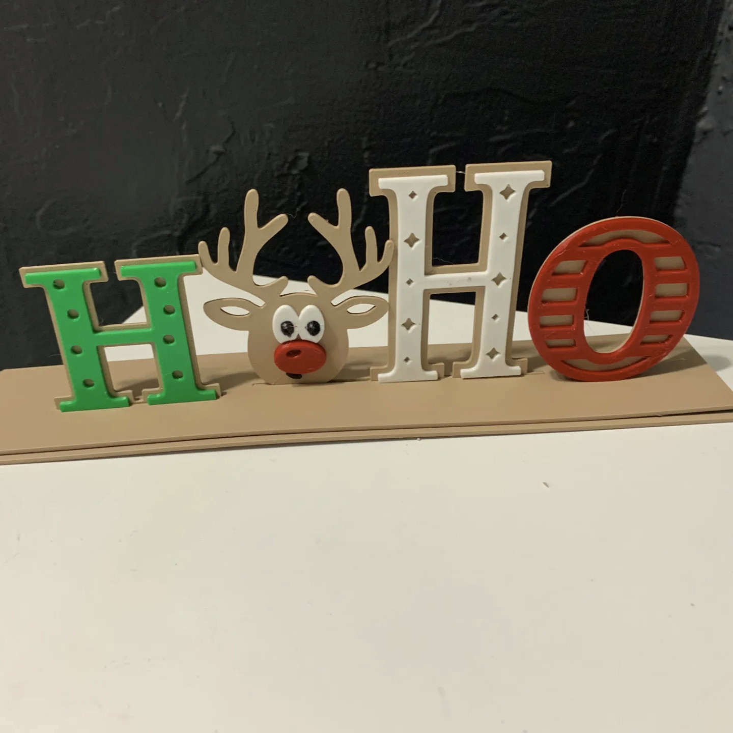 Christmas HO HO HO Sign