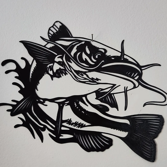 Catfish 2D Wall Art