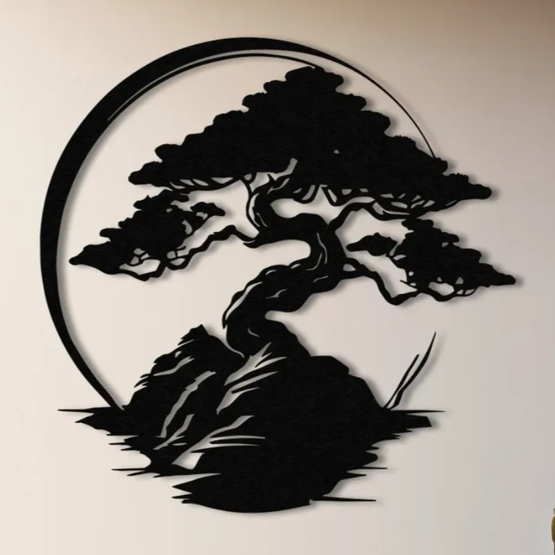 Bonsai Wall Art