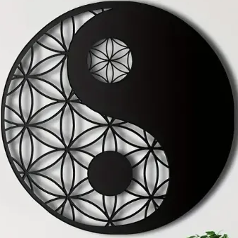 Yin Yang Wall Art