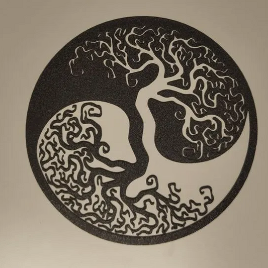 Tree of Life Yin & Yang Wall Art