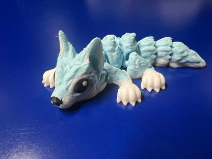 Articulated Baby Wolf