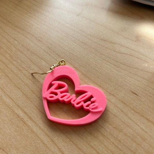 Barbie Heart Earrings