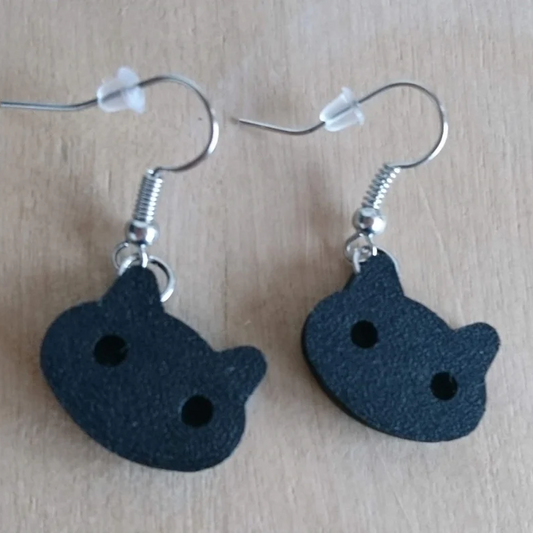 Cookie Cat Earrings