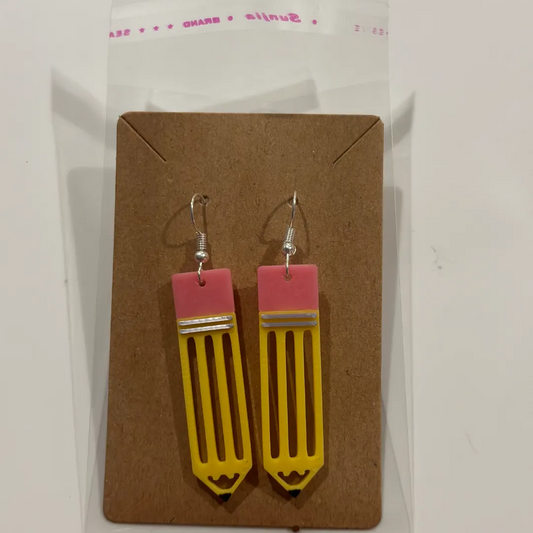 Pencil Earrings