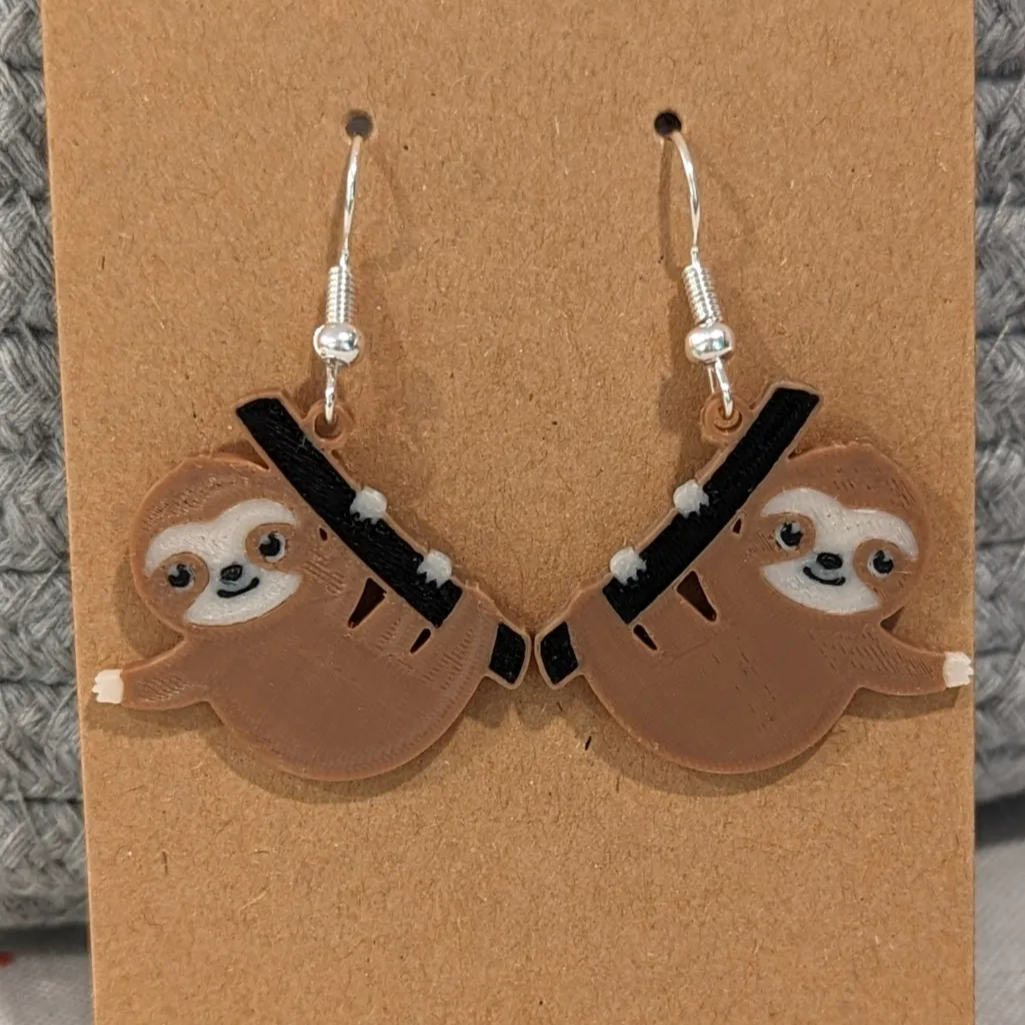 Sloth Earrings