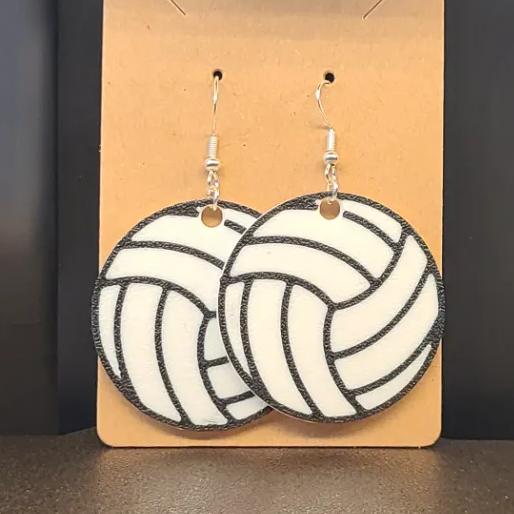 Volleyball Earrings