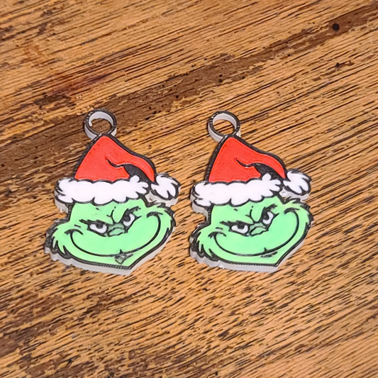 Grinch Earrings