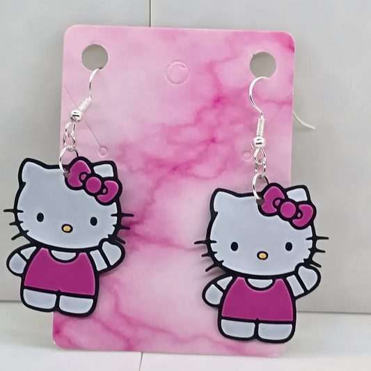 Hello Kitty Earrings (Set of 3)