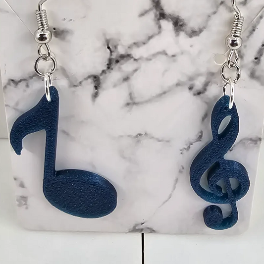 Music Note Earrings