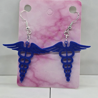 Medical Field & Police Earrings (Set of 2)