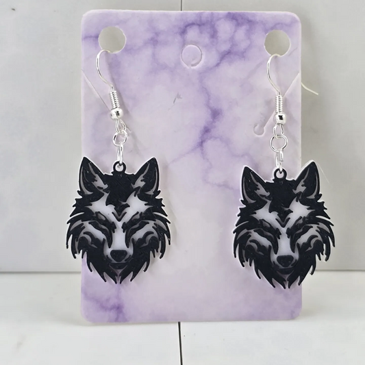 Wolf Earrings (Set of 5)